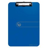 Artikelbild 1 für herlitz Klemmbrett easy orga 100436086 DIN A4 opak blau Kunststoff, 1 St., Artikelnummer 439582