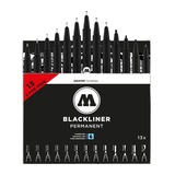 Artikelbild 1 für MOLOTOW Fineliner-Set schwarz, 13 Set, Artikelnummer 564902