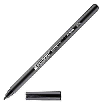 Artikelbild 2 für edding 1300 Filzstifte schwarz, 10 St., Artikelnummer 311803