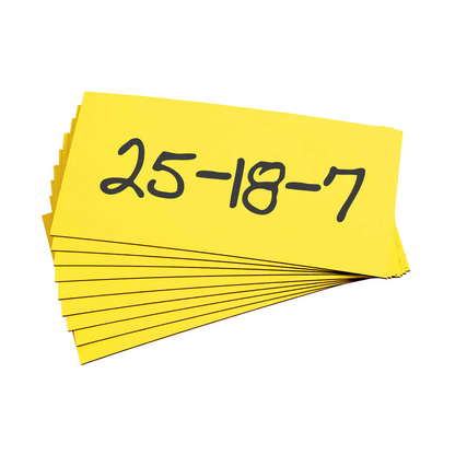 Artikelbild 4 für EICHNER Magnetschilder gelb 5,0 x 10,0 cm, 300 St., Artikelnummer 701237