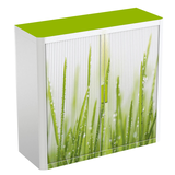 Artikelbild 1 für PAPERFLOW easyOffice Rollladenschrank Gras ohne Fachböden 110,0 x 41,5 x 104,0 cm, Artikelnummer 136825
