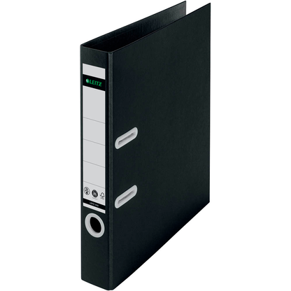 Artikelbild für LEITZ recycle 1019 Ordner schwarz Karton 5,0 cm DIN A4, 1 St., Artikelnummer 304424