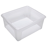 Artikelbild 1 für flink & sauber Aufbewahrungsbox 17,0 l transparent 40,0 x 35,0 x 17,0 cm, 1 St., Artikelnummer 539373