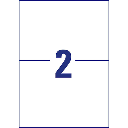 Artikelbild 11 für AKTION: AVERY Zweckform Etiketten 6604 weiß 210,0 x 148,0 mm, 65 Blatt, Artikelnummer 116378