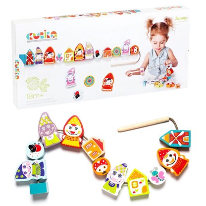 Artikelbild für CUBiKA Fädelspiel Lernspiel, 1 St., Artikelnummer 234159