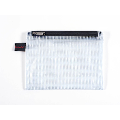 Artikelbild 3 für FolderSys Reißverschlussbeutel DIN A6 transparent/schwarz 0,15 mm, 1 St., Artikelnummer 357392