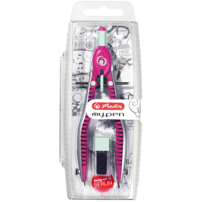 Artikelbild 2 für herlitz Zirkel my.pen pink, 1 St., Artikelnummer 620278