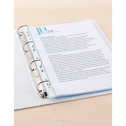 Artikelbild 4 für OXFORD Prospekthüllen DIN A4 glasklar glatt 0,12 mm, 25 St., Artikelnummer 313641