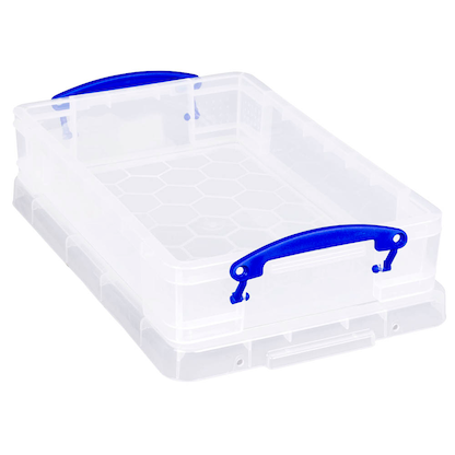 Artikelbild 11 für Really Useful Box Aufbewahrungsbox 4,0 l transparent 39,5 x 25,5 x 8,8 cm, 1 St., Artikelnummer 253831