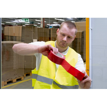 Artikelbild 3 für DURABLE Bodenmarkierungsband Duraline Basic rot 50,0 mm x 33,0 m, Artikelnummer 162679