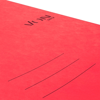 Artikelbild 7 für VON LEITZ Ringbuch 2-Ringe gelb, rot, blau, grün, schwarz 2,5 cm DIN A4, 5 St., Artikelnummer 636109