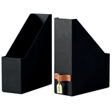 Artikelbild 1 für 2 LEITZ Stehsammler Puro 24710095 schwarz Karton, DIN A4, Artikelnummer 669829