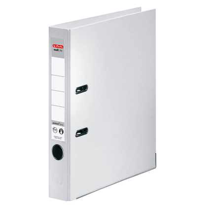 Artikelbild für herlitz maX.file protect plus Ordner weiß Kunststoff 5,0 cm DIN A4, 1 St., Artikelnummer 138503