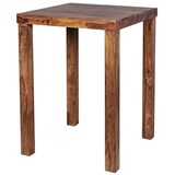Artikelbild 1 für WOHNLING Bistrotisch quadratisch Massivholz braun 80,0 x 80,0 x 110,0 cm, 1 St., Artikelnummer 539811