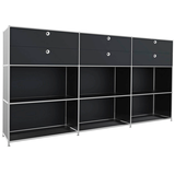 Artikelbild 1 für viasit Sideboard System4, 82857 schwarz 227,9 x 40,4 x 118,2 cm, 1 St., Artikelnummer 504312