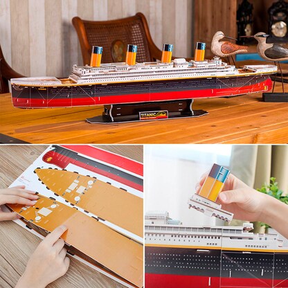 Artikelbild 6 für Revell RMS Titanic 3D-Puzzle, 113 Teile, Artikelnummer 201729