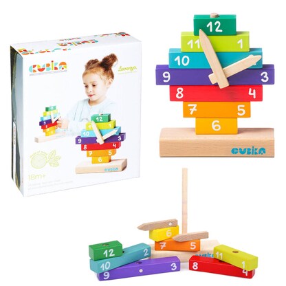 Artikelbild für CUBiKA Holzuhr Lernspielzeug, 1 St., Artikelnummer 234189