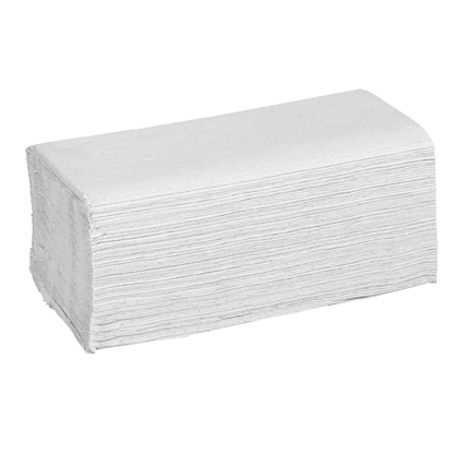 Artikelbild 2 für büroplus Papierhandtücher V2-3200-RC75-BP Zick-Zack-Falzung 2-lagig 3.200 Tücher, Artikelnummer 318307