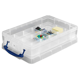 Artikelbild 1 für Really Useful Box Aufbewahrungsbox 4,0 l transparent 39,5 x 25,5 x 8,8 cm, 1 St., Artikelnummer 327849