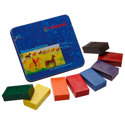 Artikelbild für STOCKMAR Wachsmalblöcke farbsortiert, 8 St., Artikelnummer 934133