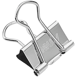 Artikelbild 1 für MAUL Foldbackklammern silber 1,9 cm, 12 St., Artikelnummer 242818