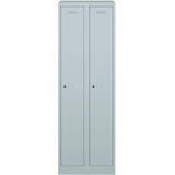 Artikelbild 1 für BISLEY Spind lichtgrau PL3050D1645, 2 Schließfächer 60,0 x 50,0 x 180,0 cm, Artikelnummer 767341