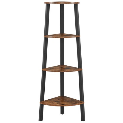 Artikelbild 2 für VASAGLE Eckregal braun, schwarz 48,5 x 34,0 x 125,0 cm, 1 St., Artikelnummer 262958