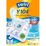 Artikelbild 1 für swirl® MicroPor® Plus Y 104 Staubsaugerbeutel, 4 St., Artikelnummer 338562