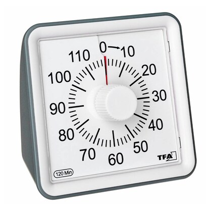 Artikelbild 2 für TFA® Timer Visual silber, 1 St., Artikelnummer 532836