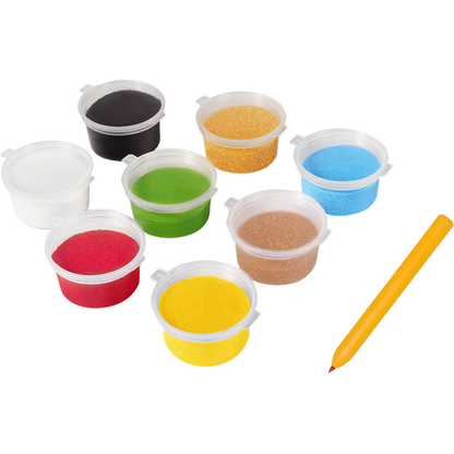 Artikelbild 4 für JOVI Bastelset Play & Fun Sand Painting Kit Christmas mehrfarbig, Artikelnummer 712982