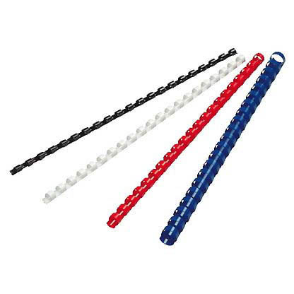 Artikelbild 2 für Fellowes Kunststoffbinderücken schwarz für 55 Blatt, 100 St., Artikelnummer 829721