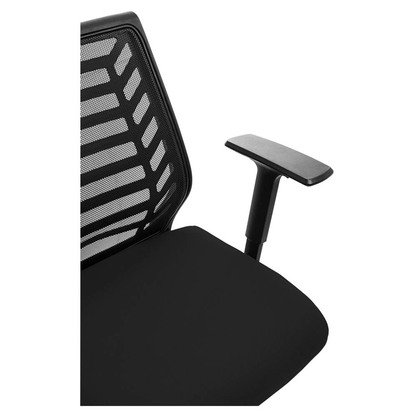 Artikelbild 4 für rocada Bürostuhl, RD-907/4 Stoff schwarz, Gestell schwarz, Artikelnummer 686129