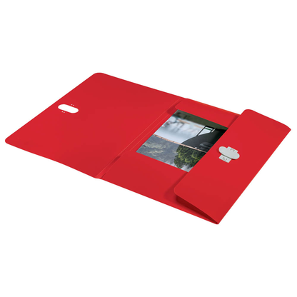 Artikelbild 4 für LEITZ Sammelmappe recycle 4622 DIN A4 rot, 1 St., Artikelnummer 854172