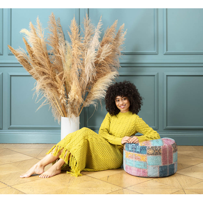 Artikelbild 3 für SITTING POINT DotCom Kapi Sitzsack petrol gemustert, Artikelnummer 357291