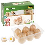 Artikelbild 1 für Idena Kaufladen Eierbox mehrfarbig, Artikelnummer 193296