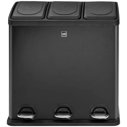 Artikelbild 2 für helit the seperator Mülltrenner 3x 20,0 l schwarz, 1 St., Artikelnummer 223619