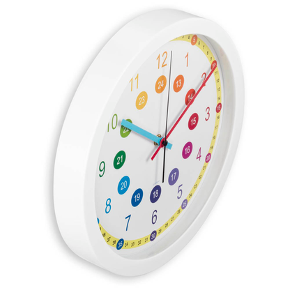 Artikelbild 2 für hama Wanduhr Sal mehrfarbig weiß Kunststoff, Ø 30,0 cm, Artikelnummer 500866