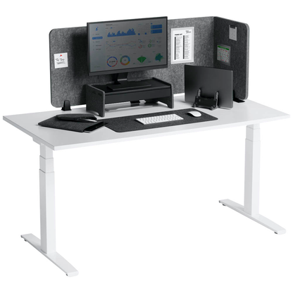 Artikelbild 5 für DURABLE Tischtrennwand EFFECT 313558, anthrazit 160,0 x 50,0 cm, 1 St., Artikelnummer 654099