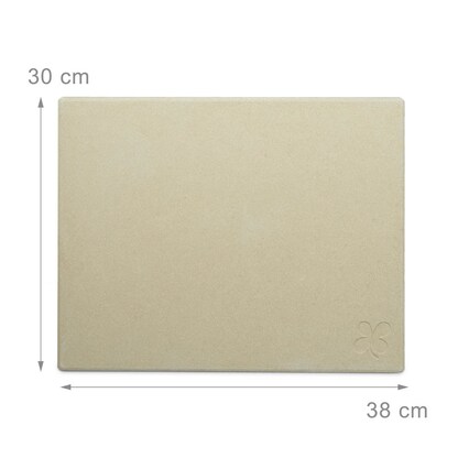 Artikelbild 6 für relaxdays Pizzastein-Set beige, 1 St., Artikelnummer 445292