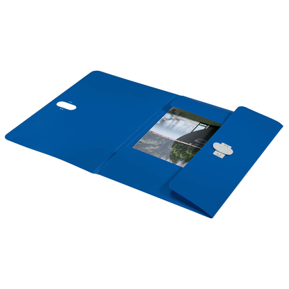 Artikelbild 4 für LEITZ Sammelmappe recycle 4622 DIN A4 blau, 1 St., Artikelnummer 854212