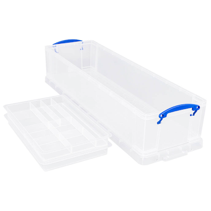 Artikelbild 7 für Really Useful Box Aufbewahrungsbox 22,0 l transparent 80,0 x 25,5 x 15,5 cm, 1 St., Artikelnummer 156372