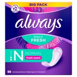 Artikelbild 1 für always Slipeinlagen Daily Fresh Normal, 56 St., Artikelnummer 272593