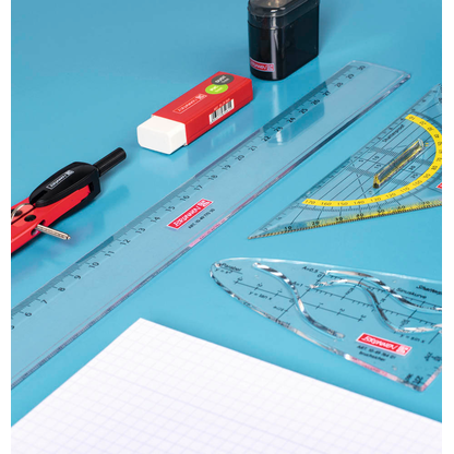 Artikelbild 2 für BRUNNEN Lineal 30,0 cm, glasklar, Artikelnummer 683098