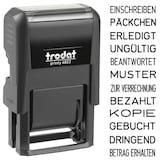 Artikelbild 1 für trodat Textstempel printy 4822 selbstfärbend schwarz ohne Logo, 1 St., Artikelnummer 499483