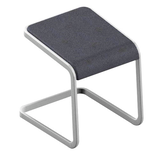 Artikelbild 1 für Quadrifoglio Hocker C-STOOL OCSTOB01/2JUX anthrazit, 1 St., Artikelnummer 670758