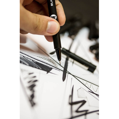 Artikelbild 4 für MOLOTOW Fineliner-Set schwarz, 13 Set, Artikelnummer 564902