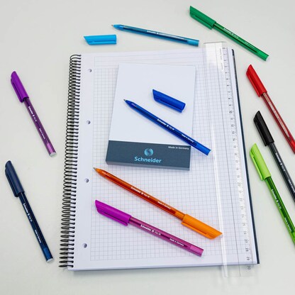 Artikelbild 7 für Schneider Kugelschreiber Vizz M farbsortiert, Schreibfarbe: farbsortiert, 10 St., Artikelnummer 325041