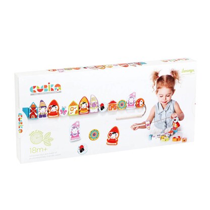 Artikelbild 4 für CUBiKA Fädelspiel Lernspiel, 1 St., Artikelnummer 234159