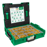 Artikelbild 1 für SPAX® Holzbauschrauben-Sortiment L-BOXX YELLOX 5000009164019, Artikelnummer 398018
