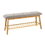 Artikelbild 1 für HAKU Möbel Schuhbank 18138 grau Holz 100,0 cm, Artikelnummer 870143